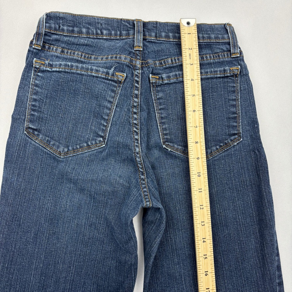 NYDJ Jeans Womens 4 Dark Wash Stretch Straight Leg Denim Pants Made in USA 4 - Picture 5 of 9